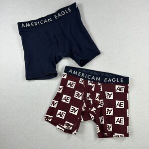 American Eagle Boxer Briefs Mens Small‎ 2-Pack NWOT